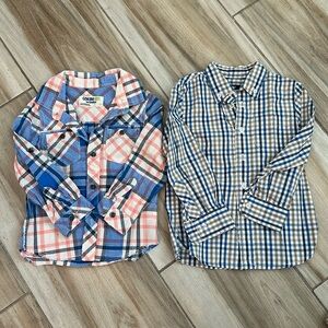 Boys cotton button downs size 3T